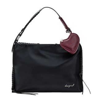 Desigual Shoulder Bags, female, Black, Size: ONE SIZE Bag_Torio Leiria Black 26Saxp93