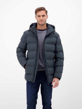 Lerros Outdoorjacke LERROS, Herren, Gr. XXL, blau night, Web, Obermaterial: 100% Polyester, unifarben, regular fit normal, elastischer Bund, Jacken Outdoorja