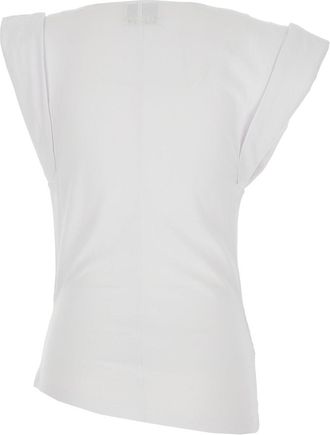 Isabel Marant Womens T-Shirt Maisan White Cotton T-Shirts & Jerseys