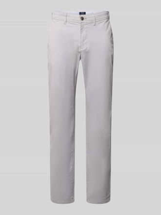 Mc Neal Straight Fit Hose mit Ges&auml;&szlig;taschen in Silber, Gr&ouml;&szlig;e 102