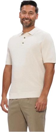 Profuomo Heren, Tops, Beige, Maat: 2XL Katoen