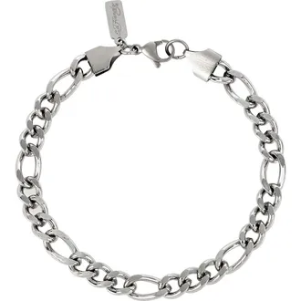Ed Hardy Mens Figaro Chain Bracelet in Silver at Nordstrom Rack