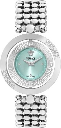 Versace Eon Jewel Leather Watch