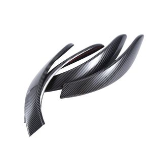 OEM Embellecedores De Fibra De Carbono Texturizados Para Las Manijas Interiores De Las Puertas, Aptos Para Bmw Serie 3 F30/f31 (modelos 2013-2017), F34 (m
