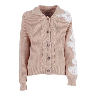 Ermanno Scervino Truien & Vesten, Dames, Beige, S, Cardigan