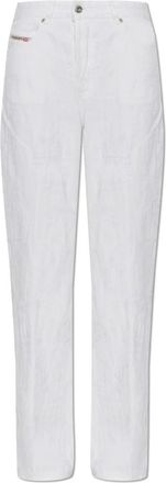 Diesel 1971 D-Sent Jeans - Dames - Regular Fit Jeans - Wit - W27 L32 - Katoen - Jeans