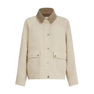 Brunello Cucinelli Donna, Giacche, Beige, XS, new