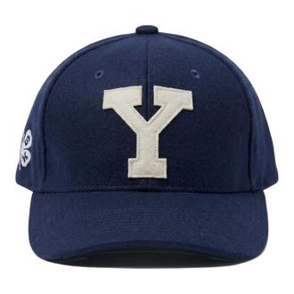 CHESAPEAKE'S Baseballmuts Y - unisex - Accessoires - Blauw - Maat: ONE Size Wol