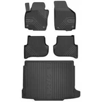 OEM Set 77 Alfombrillas Y Tapete Skoda Yeti 2009-2018