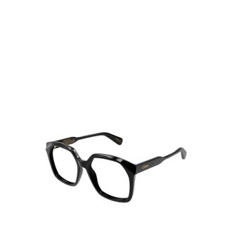 Chlo&eacute; Glasses, female, Black, Size: 53 MM Square Optical Frame