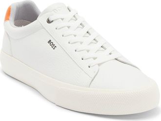 BOSS Aiden Tenn Sneaker in Open White at Nordstrom Rack, Size 13Us / 12Uk