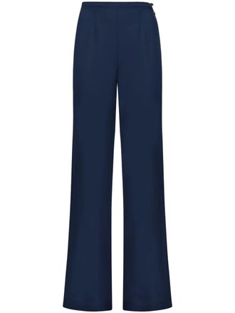 Taller Marmo Marlene pants - women - Viscose/Acetate - 46 - Blue