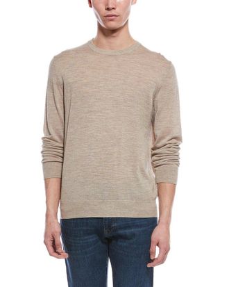 Bruno Magli Merino Wool Crewneck Sweater
