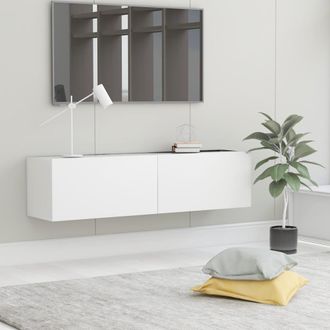 vidaXL Furniture Limited - Mueble De Tv Madera De Ingenier&iacute;a Blanco