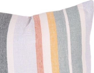 Foreside Home And Garden Winslet Outdoor Teal Accent Throw Pillow 18 x 18 in Green at Nordstrom, Size Medium