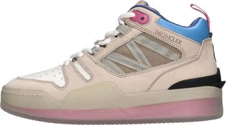 Moncler Schoenen, Dames, Veelkleurig, 37 EU, Leer, Moncler Sneakers Multicolour