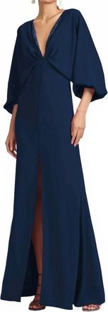 Sachin & Babi Gabby Maxi Gown In Navy