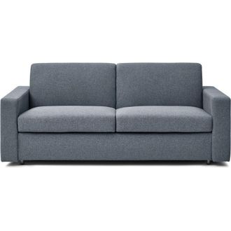 Habitat et Jardin Habitat Et Jardin - Divano trasformabile in tessuto express Diana - letto 140 cm - 3 posti - Grigio