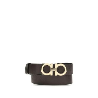 Ferragamo Calf Leather Bos Taurus Womens Belt