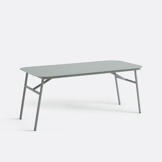 La Redoute Interieurs Opvouwbare tuintafel, metaal en staal, HANSO