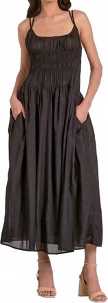 Elan Vita Maxi Dress In Black