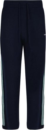 Casablanca Geborduurde Logo Broek - Heren - Sweatpants - Blauw - M - Broeken