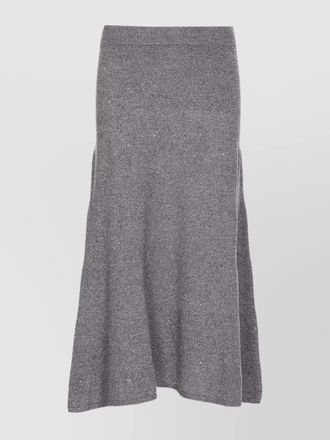 Liu Jo sequined knit midi skirt