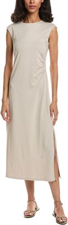 Theory Cap Sleeve Pleat Dress