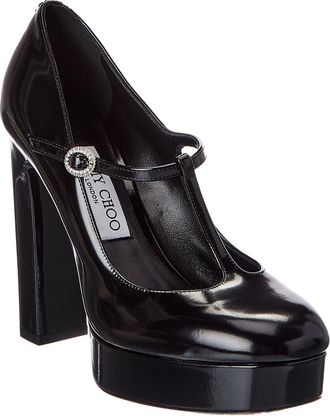 Jimmy Choo London Marene Mary Jane 120 Patent Pump