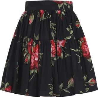 Dolce & Gabbana Dolce & Gabbana Cotton Mini Skirt