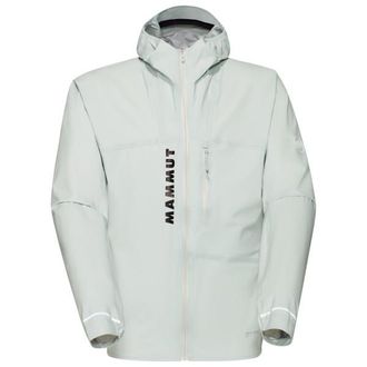Mammut Aenergy Trailrunning Hardshell Hooded Jacket Regenjacke f&uuml;r Herren | grau