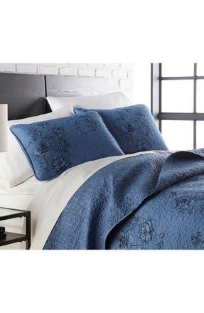 Southshore Fine Linens Luxury Collection Premium Ultra-Soft Quilt Cover Set in Harmony Blue at Nordstrom Rack, Size Twin/twin Xl