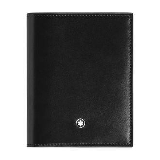 Montblanc Compact Wallet 6cc - male - MONTBLANC - Wallets & Cardholders - Black - ONE SIZE - Accessories