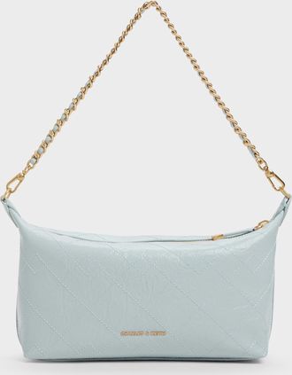 Charles & Keith Duo Quilted Shoulder Bag