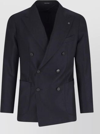 Tagliatore wool cashmere blazer