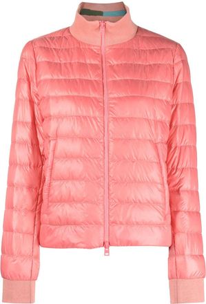 Herno Globe padded bomber jacket - women - Polyamide/Cotton/Polyamide/Goose Down - 38 - Pink