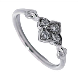 Cartier White Gold White Gold (18K) Band Ring (Pre-Owned)