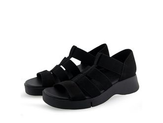 Aerosoles Fulton Womens Sandals Black Nubuck : 7.5 M, Leather