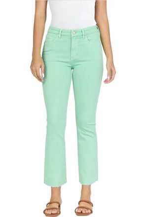 Dear John Denim Jeanne Flare Leg Cropped Jeans In Hemlock