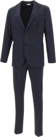 Boglioli Hombre, Trajes, Azul, Talla: S
