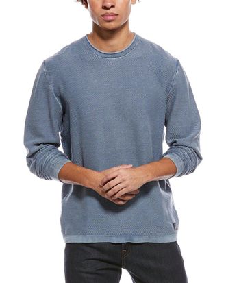 Weatherproof Vintage Weatherproof Vintage Roll Neck Twill Stonewash Crewneck T-Shirt