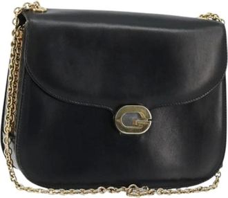 Gucci Pre-owned Cross Body Bags, female, Black, Size: ONE SIZE Pre-owned Vintage Shoulder Bag