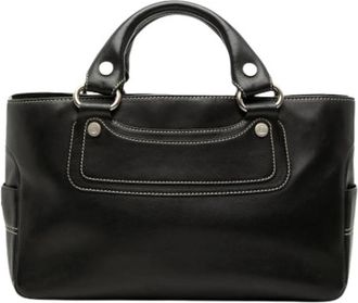 Celine Pre-owned Boogie Handtas - Dames - Vintage Handtas - Zwart - ONE Size - Leer - Vintage