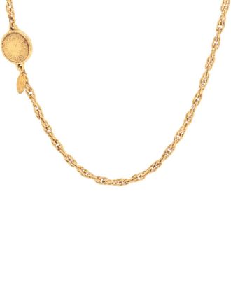 Chanel 1970-1990 coin-embellishment necklace - women - Gold Plated - One Size