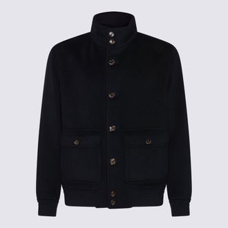 Montecore Jackets Blue And Green-Uomo