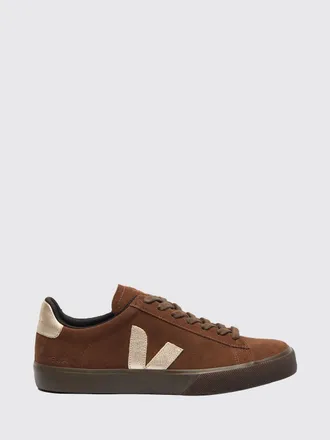 Veja Campo Suede and O. T. Leather Sneakers with Contrast Logo