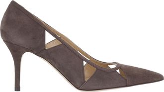 Arteana Savona Pointed-Toe Pumps with Geometric Cutouts