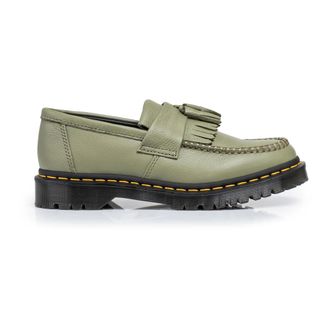 Dr. Martens Schoenen, Dames, Groen, 36 EU, Groene Leren Damesschoenen Adrian