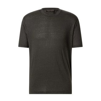 FILIPPO DE LAURENTIIS Heren, Tops, Bruin, Maat: 2XL Linnen