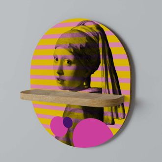 OEM Ella Con Una Perla Estante Ovalado